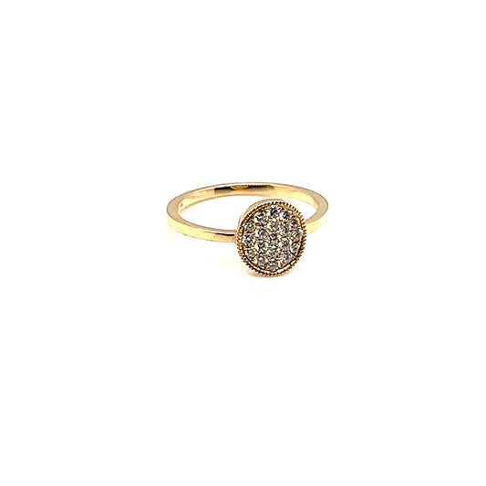 Circular Diamond Ring