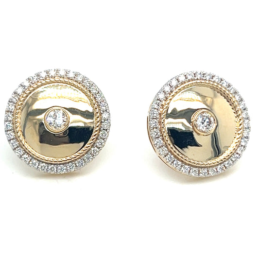 Diamond Stud Style Earrings