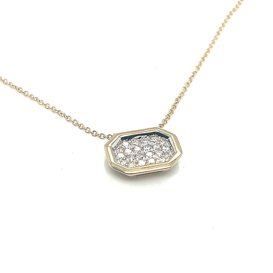 Diamond Cluster Necklace