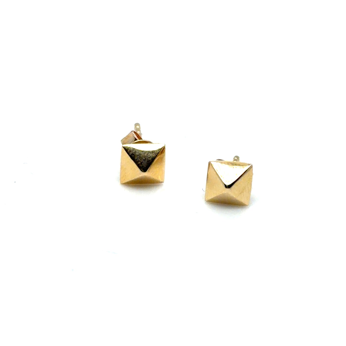 14Kt Yellow Gold Grommet Stud Earrings