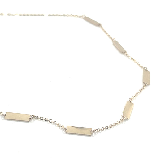 Gold Station Necklace