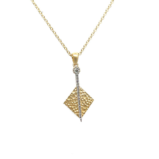 I. Reiss Diamond Pendant Necklace