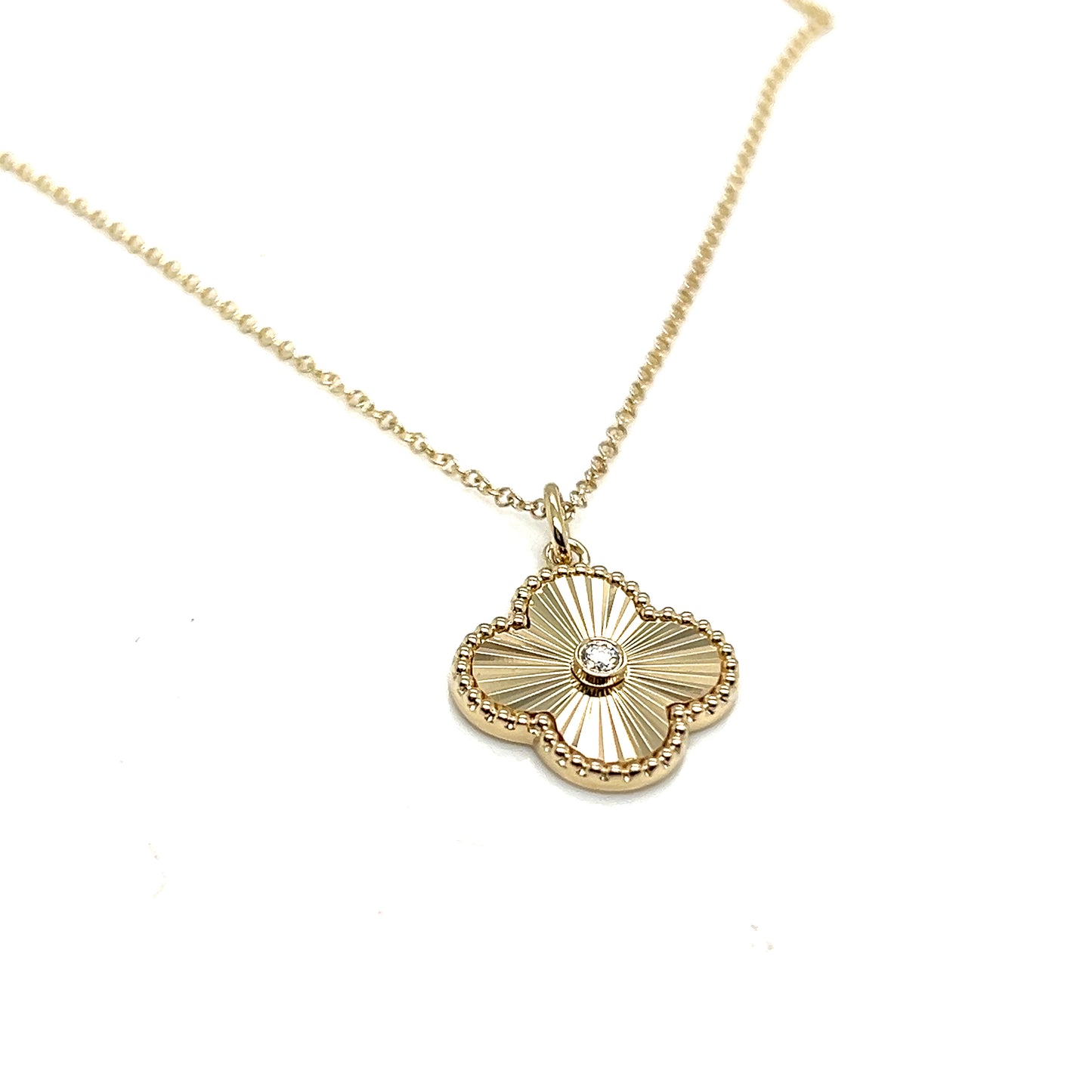 Clover Diamond Necklace