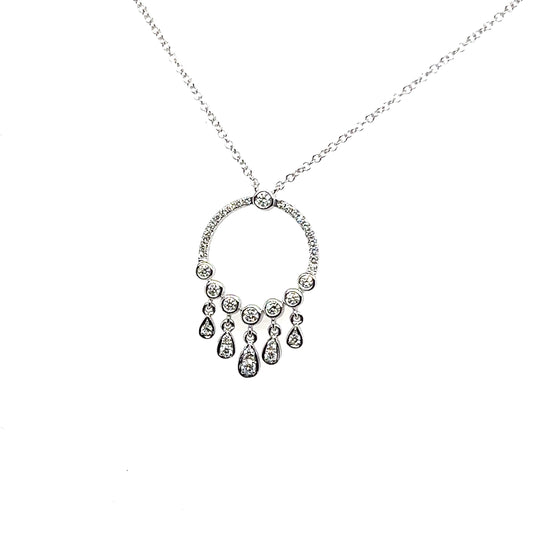 Bassali Chandelier Diamond Necklace